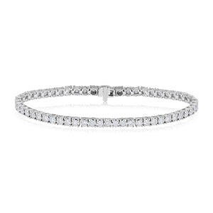 Diamond Bracelet set in 14KT White Gold / BJ062A