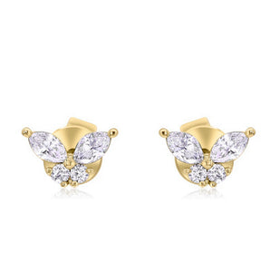 0.31ct Diamond Earrings set in 14KT Yellow Gold / EM709A3