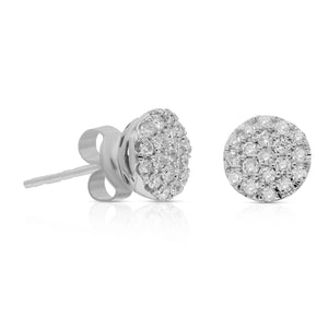 0.44ct Diamond Earrings set in 14KT White Gold / FER3442A5