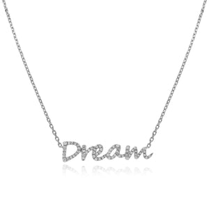 0.20ct Diamond 'Dream' Necklace set in 14KT White Gold / N25567E