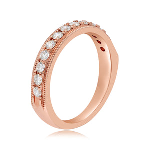 0.47ct Diamond Ring set in 18KT Rose Gold / UFOH6591B