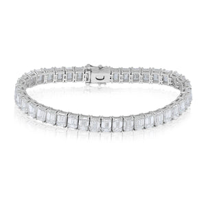 28.38ct Diamond Bracelet set in 18KT White Gold / BN389