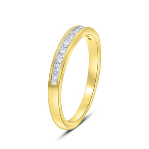 0.24ct Diamond Ring set in 14KT Yellow Gold / CAT4326A2