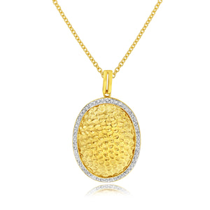 0.24ct Diamond Pendant set in 18KT Yellow Gold / PSC8300A