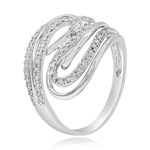 0.31ct Diamond Ring set in 14KT White Gold / R43667