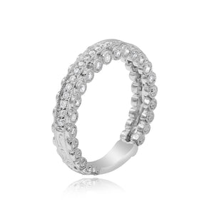 0.50ct Diamond Ring set in 14KT White Gold / R4548E