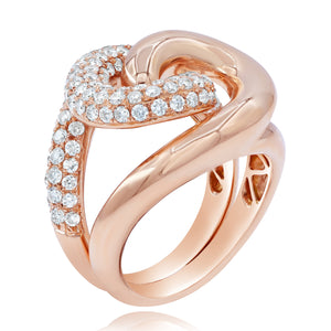 1.85ct Diamond Ring set in 18KT Rose Gold / RD181