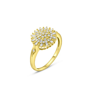 0.37ct Diamond Ring set in 14KT Yellow Gold / RP02944A