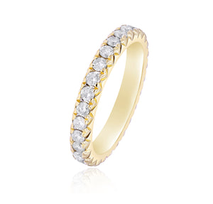 1.05ct Diamond Ring set in 14KT Yellow Gold / UFOC4066B